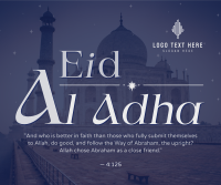 Eid Al Adha Quran Quote Facebook post Image Preview