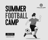 Football Summer Training Facebook post Image Preview
