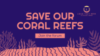 Coral Reef Conference Animation Image Preview