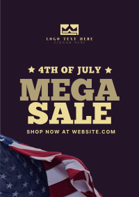 Fourth of July Sale Poster Image Preview