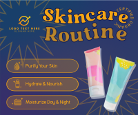 Y2K Skincare Routine Facebook post Image Preview