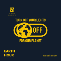 Earth Switch Off Instagram post Image Preview