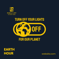 Earth Switch Off Instagram post Image Preview