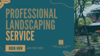 Organic Landscaping Service Facebook event cover Image Preview