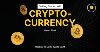 Cryptocurrency Webinar Facebook ad Image Preview