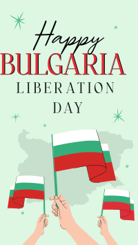 Happy Bulgaria Liberation Day TikTok video Image Preview