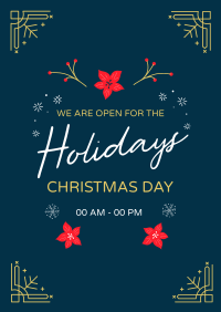 Open On Holidays Poster Image Preview