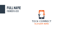 Phone Technician Business Card Image Preview