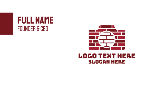 Brick Pic Business Card Design Image Preview
