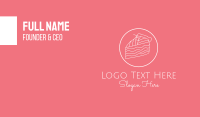 Yummy Cake Dessert Business Card Image Preview