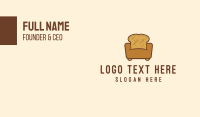 Bread Sofa Business Card Design