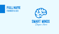 Blue Brain Hook Business Card Image Preview