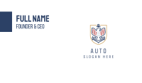 American Eagle Anchor Badge Business Card Image Preview