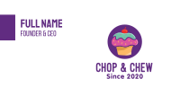 Cherry Cupcake Bakery Business Card Image Preview