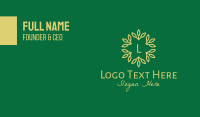 Forest Branch Lettermark Business Card Image Preview