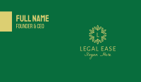 Forest Branch Lettermark Business Card Image Preview