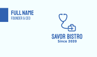 Medical Doctor Consultation Clinic Business Card Design