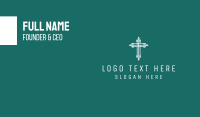 Elegant Christian Cross  Business Card Image Preview