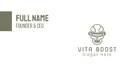 Cyborg Skull Eyewear Business Card Image Preview