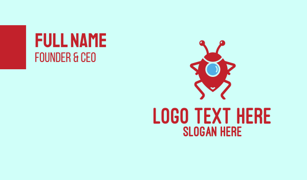 Bug Locator Business Card Design Image Preview