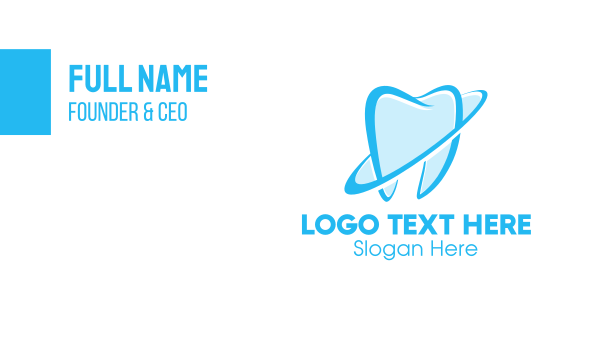 Blue Tooth Business Card Design Image Preview