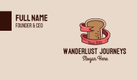 Bread Toast Bakery Business Card Image Preview