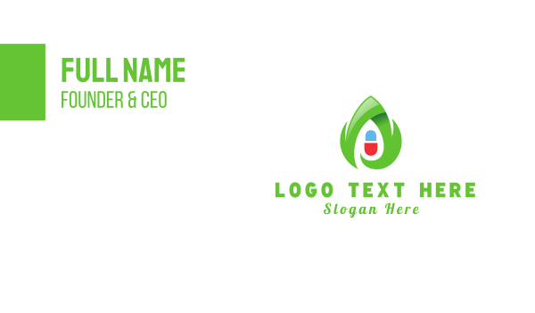 Eco Capsule Business Card Design Image Preview