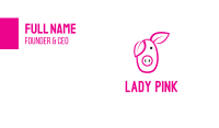 Pig Cartoon Outline  Business Card Image Preview