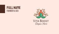 Flower Vase Decoration Business Card Image Preview