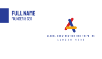 Armenia Letter A Business Card Image Preview