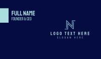 Diamond Letter N Business Card Image Preview