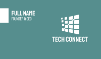 White Data  Business Card Image Preview