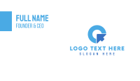Quick Fold Q Business Card Image Preview