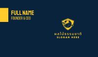 Gold Soccer Badge Business Card Image Preview