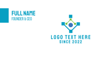 Human Network Technology Business Card Image Preview
