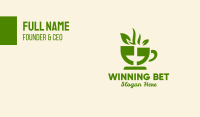 Tea Cup Quote Business Card Image Preview