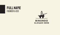 Oil Rig Business Card Image Preview