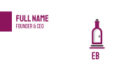 Wine Bottle Cellar Door Business Card Image Preview