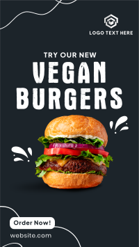 Vegan Burger Buns  Facebook story Image Preview