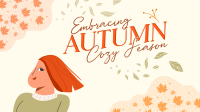 Cozy Autumn Season Facebook Event Cover Design