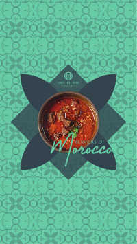 Moroccan Flavors Instagram story Image Preview