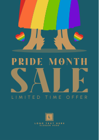 Pride Clearance Sale Flyer Design