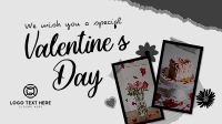 Scrapbook Valentines Greeting Facebook event cover Image Preview