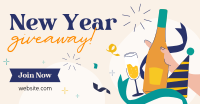 New Year Giveaway Facebook ad Image Preview