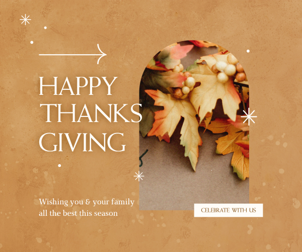 Thanksgiving Celebration Facebook Post Design Image Preview