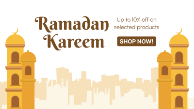 Ramadan Sale Facebook event cover Image Preview