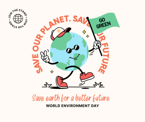 World Environment Day Mascot Facebook post