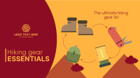 Hiking Gear Essentials Facebook event cover Image Preview