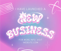Y2K New Business Facebook Post Design