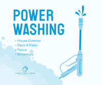 Power Washing Services Facebook Post Design